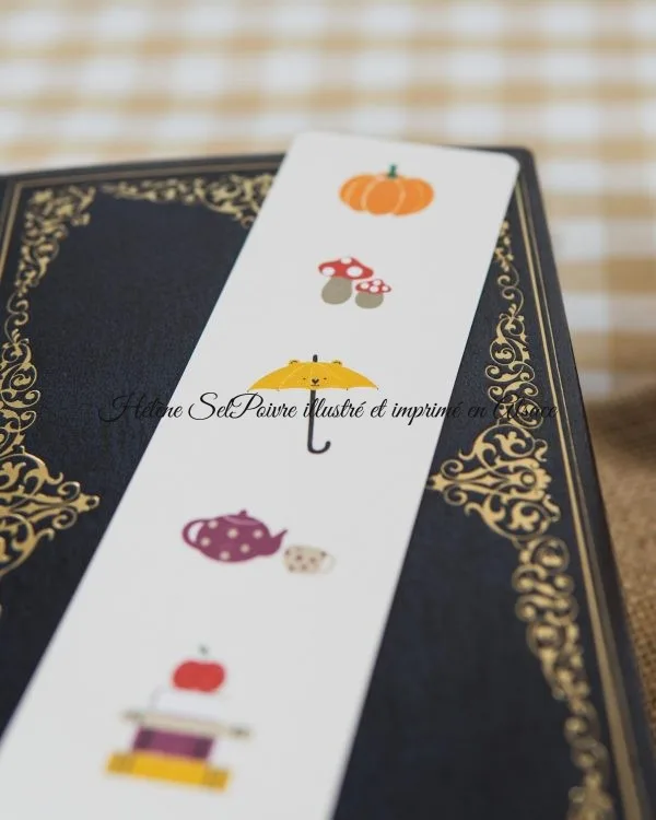 Marque page automne 2025 🍂 Marque-page automne 🍂