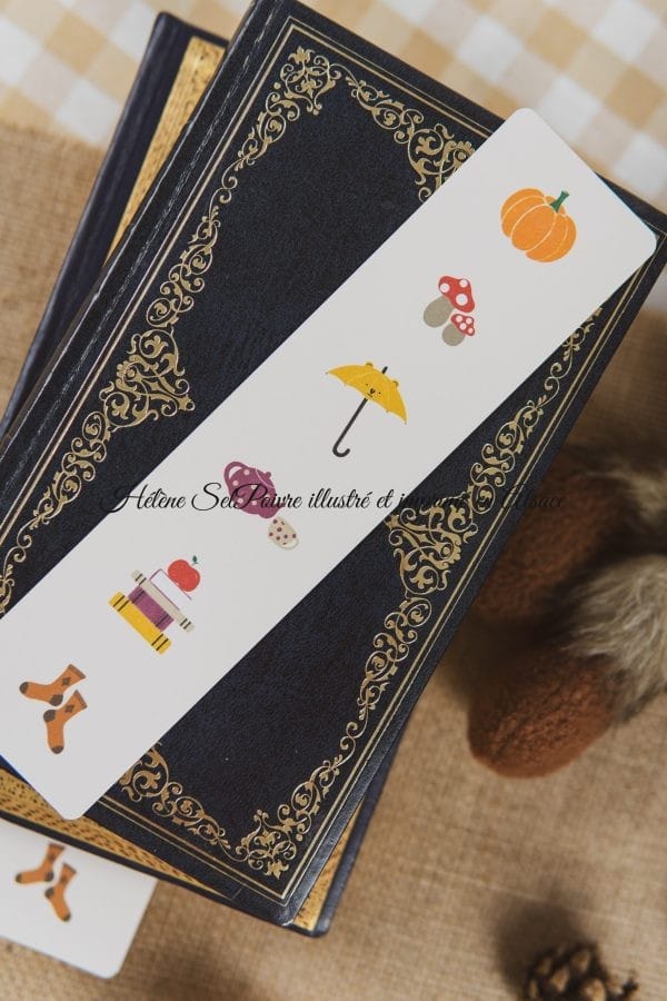 🍂 Marque-page automne 🍂