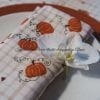 🍂 Lot de 2 serviettes de table d'automne | Tissu cretonne 121g/m² 100% coton 🍂