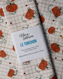 🍂 Le torchon automne | Tissu panama 270g/m²  100% coton 🍂