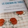 🍂 Le chemin de table automne | Tissu panama 270g/m² 100% coton🍂