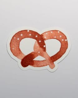 Sticker Bretzel