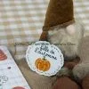 Stickers-fille-de-l'automne Stickers d'automne